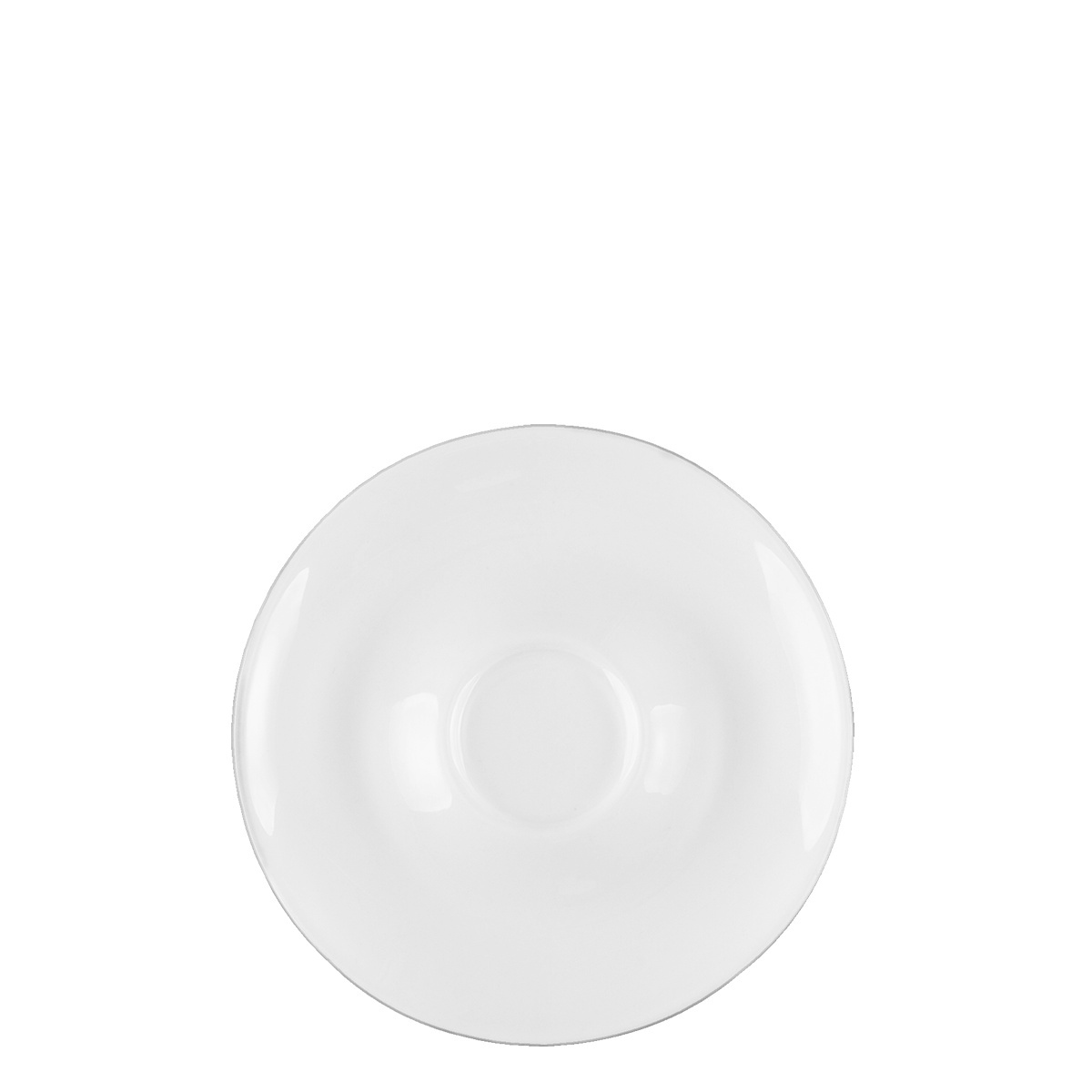 Untertasse für Kaffee/Tee schwarz 15 cm - RGB