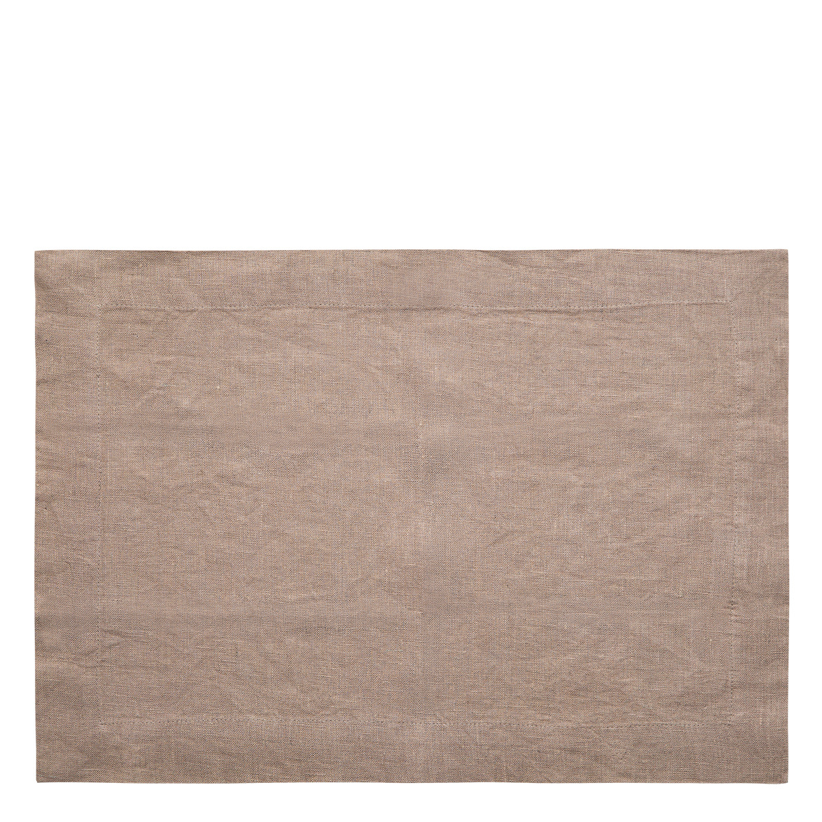 Bronzefarbene Leinen-Tischset 35 x 50 cm - Gaya Ambiente