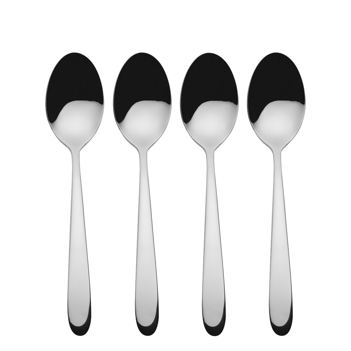 Löffel-Set 4-tlg. – Basic Alpha