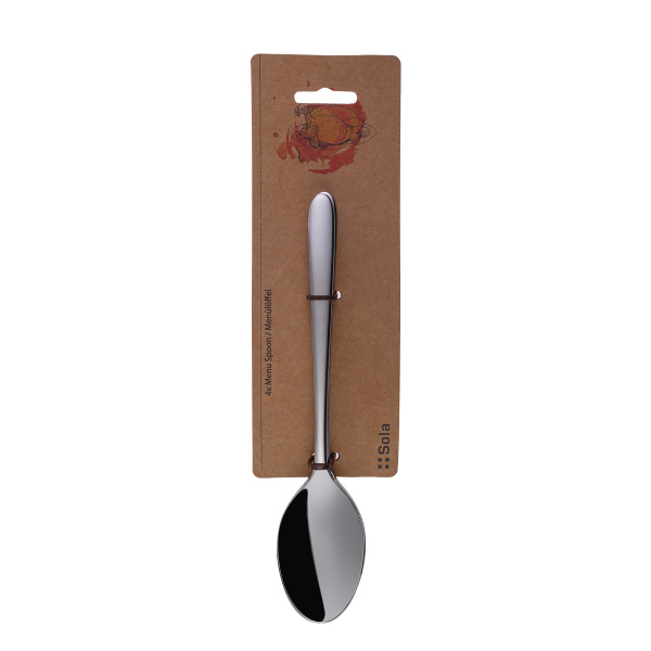 Menülöffel Set 4-tlg. – Basic Alpha