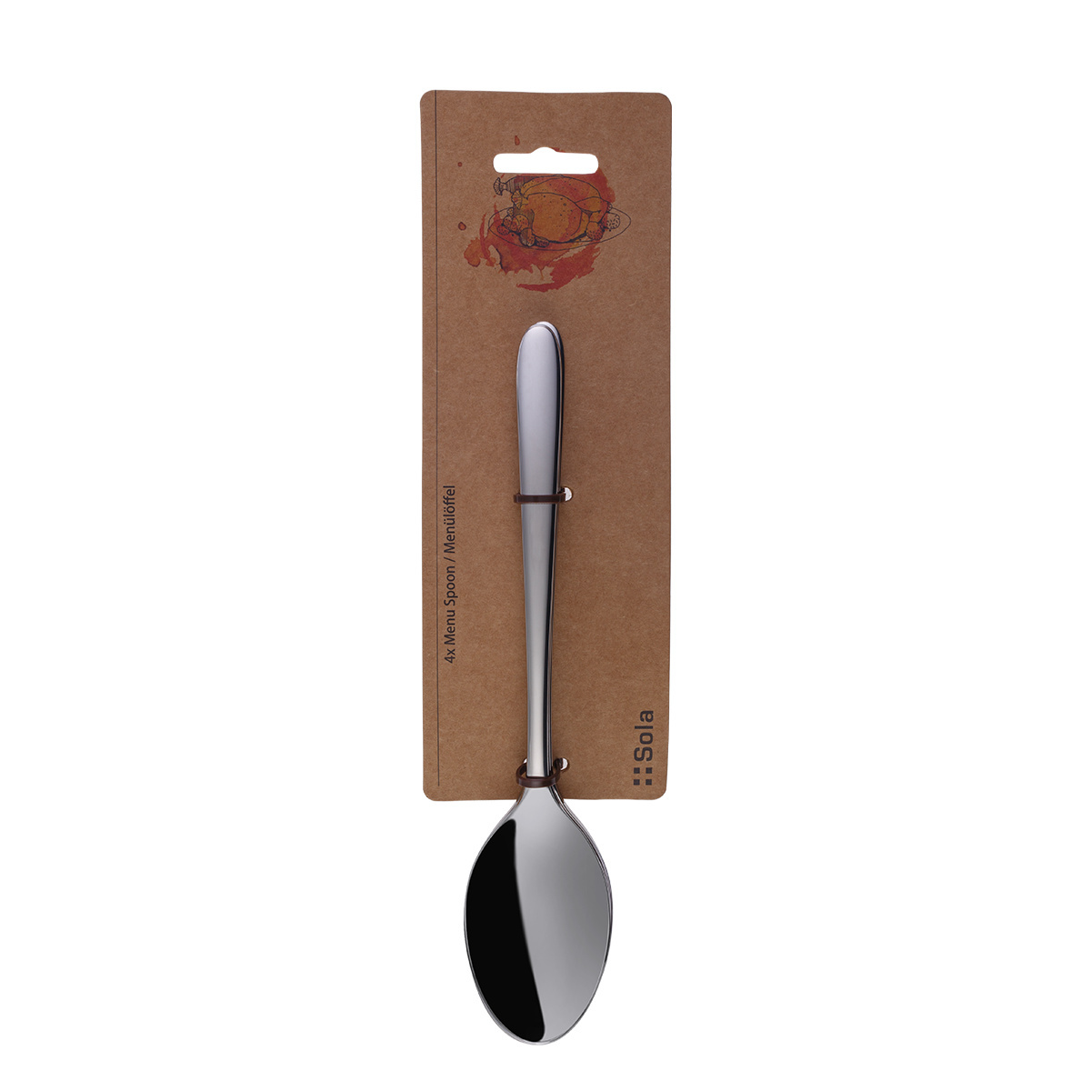 Menülöffel Set 4-tlg. – Basic Alpha