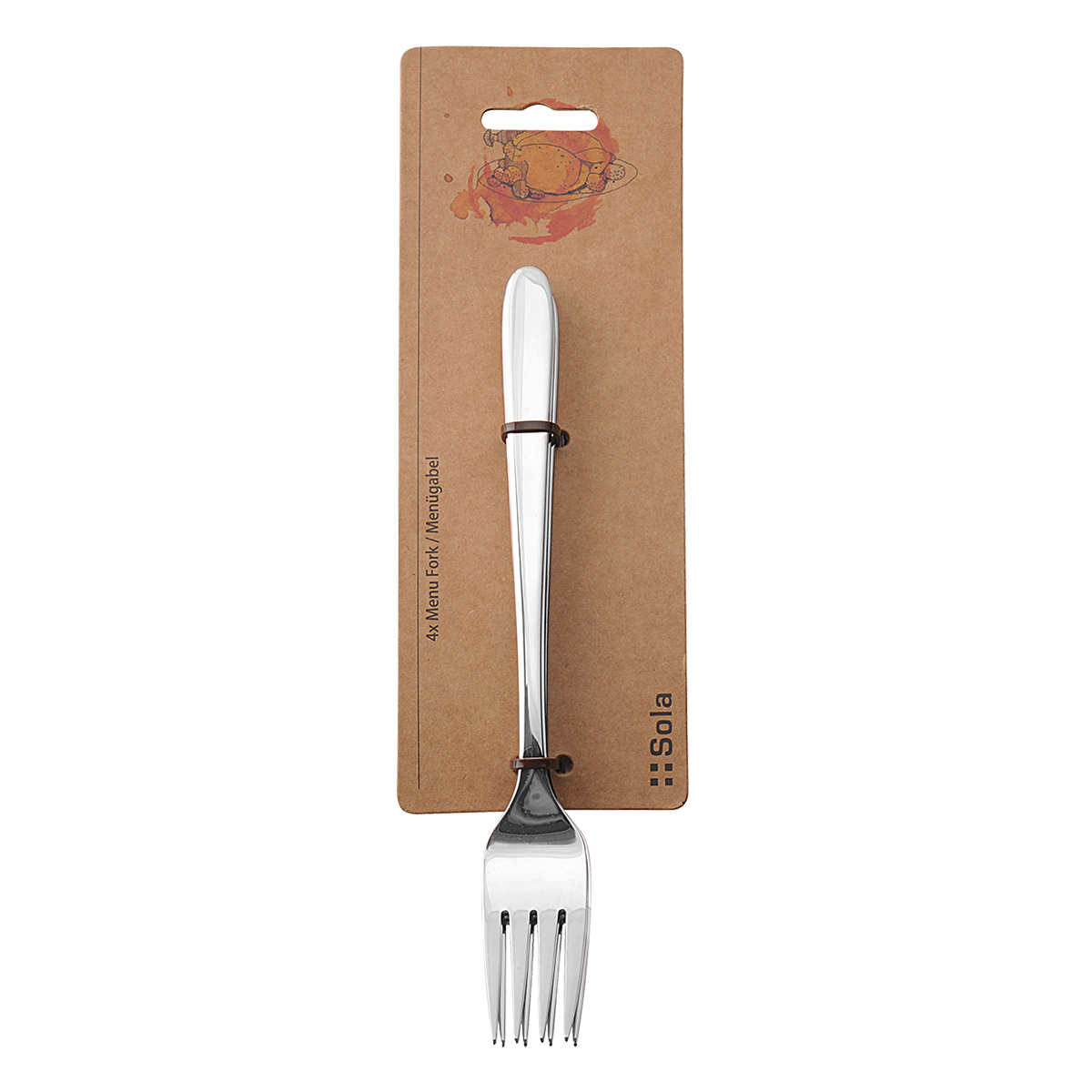 Gabel-Set 4-tlg. – Basic Alpha
