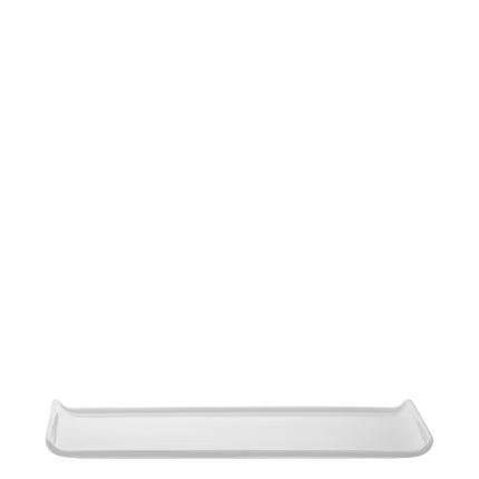Weißes Tablett Lunasol 41 x 15 cm
