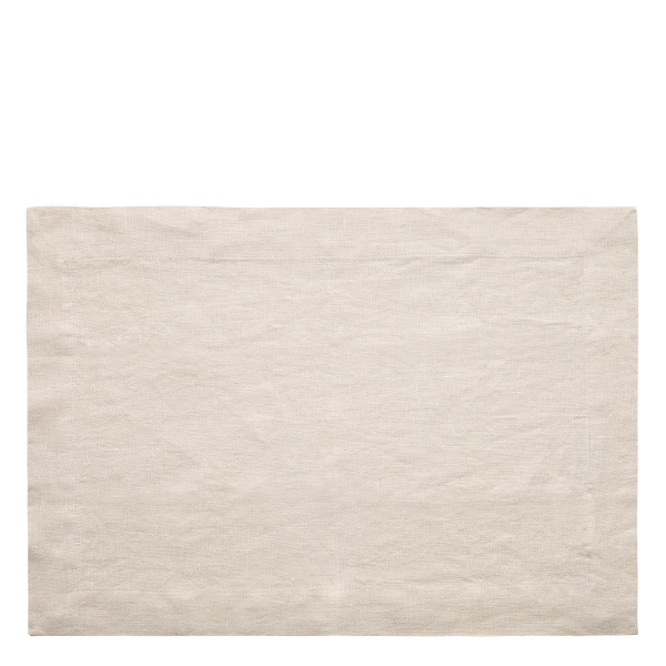 Kreidefarbenes Leinen-Platzset 35 x 50 cm - Gaya Ambiente