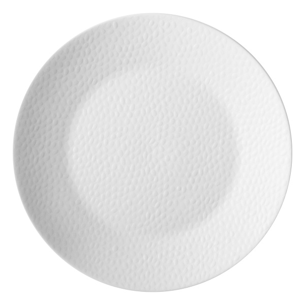 Teller flach weiss 25 cm – Flow
