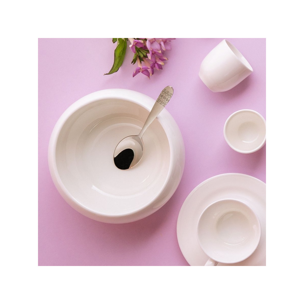 Müslischale 12 cm - Premium Platinum Line