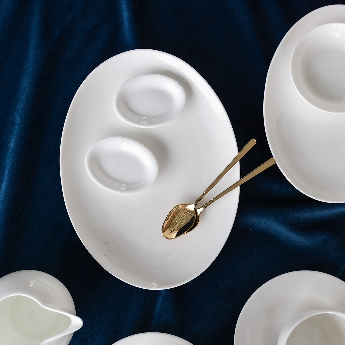 Servierteller-Set 26-tlg. – Premium Platinum Line