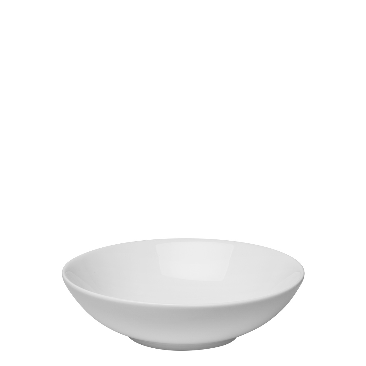 Tiefer Teller Coupe weiß 19,5 cm – Flow