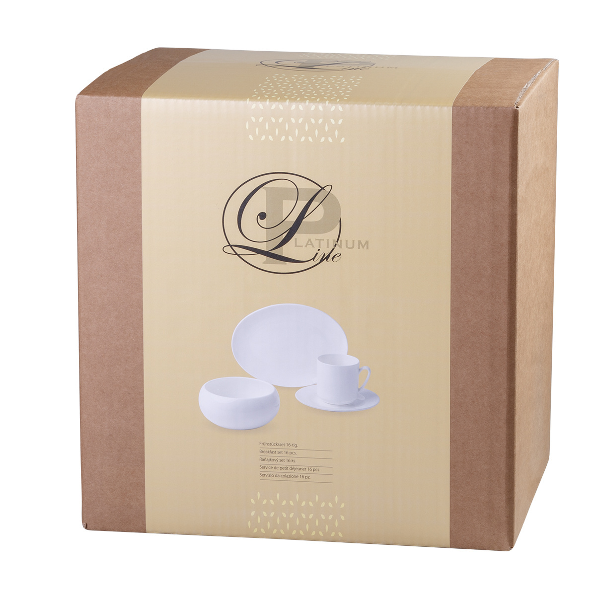 Frühstücksset 16-tlg. – Premium Platinum Line