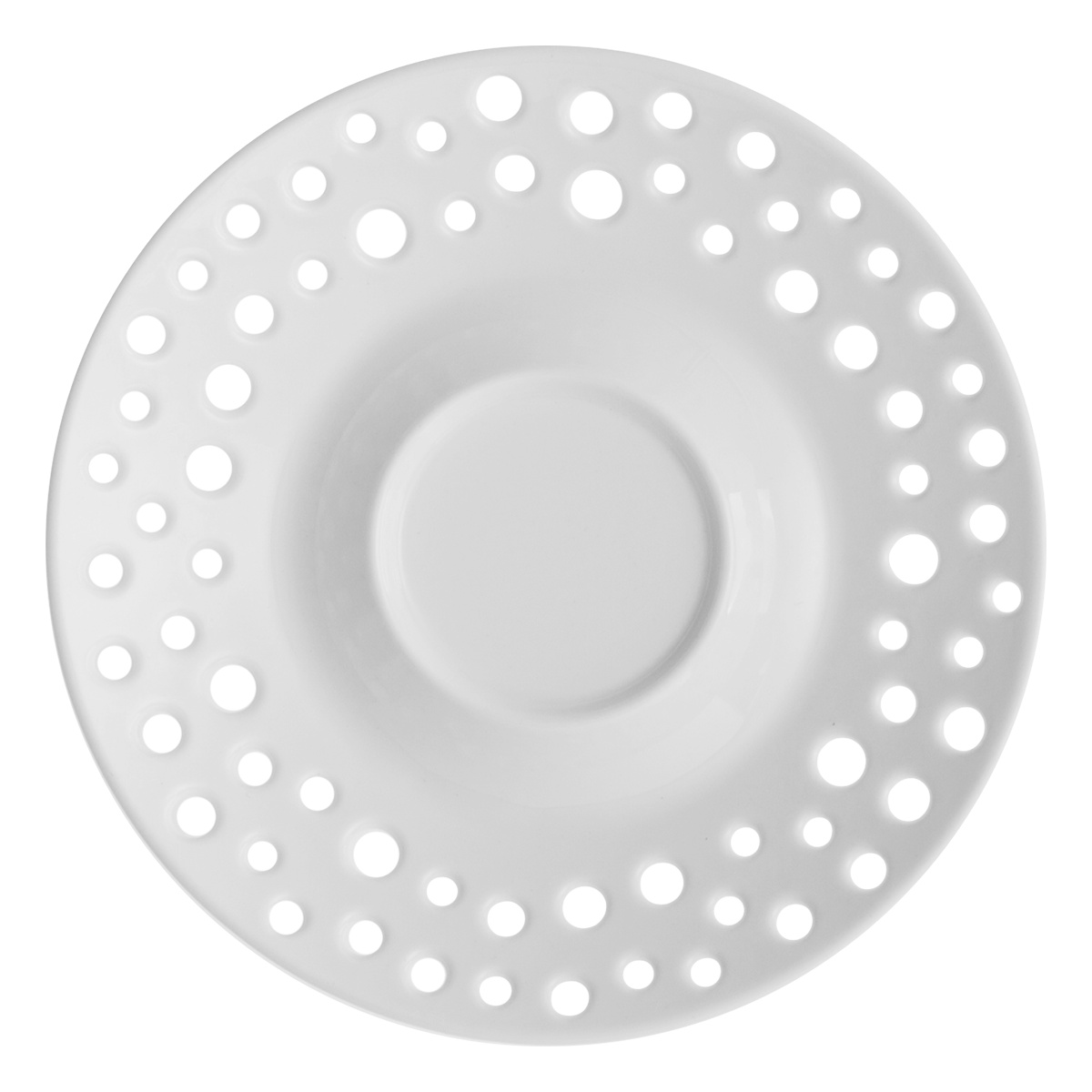 Kaffeeuntertasse perforiert ø 15 cm — Flow Lunasol
