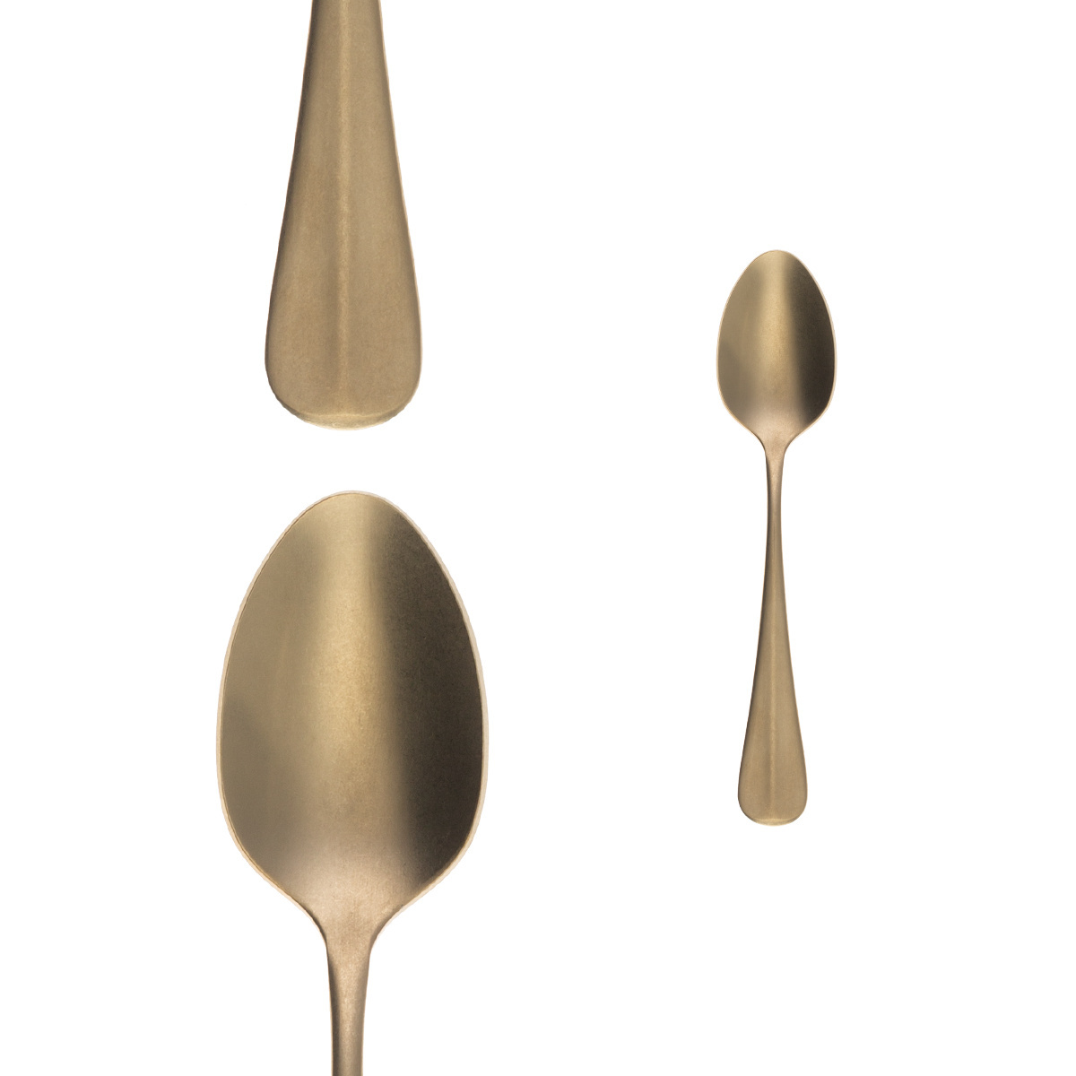 Besteck-Set 30-tlg. - Baguette Vintage PVD Champagne Stone Wash