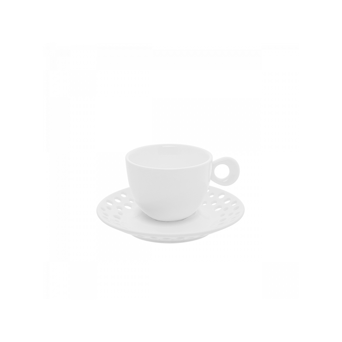 Kaffeeuntertasse perforiert ø 15 cm — Flow Lunasol
