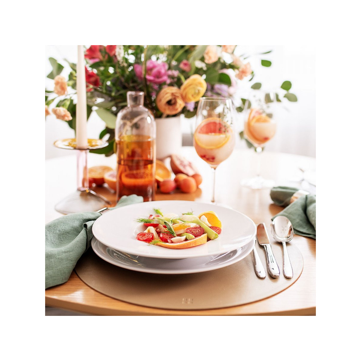 Tiefer Teller 27 cm Set 4 Stk. - Basic Chic
