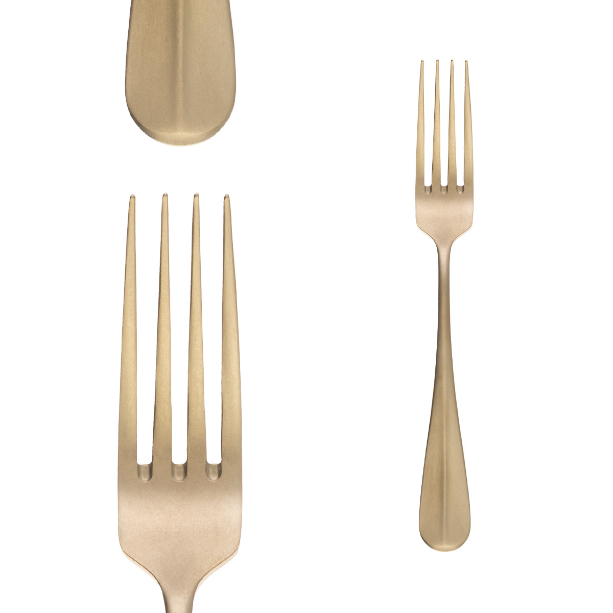 Besteck-Set 30-tlg. - Baguette Vintage PVD Champagne Stone Wash