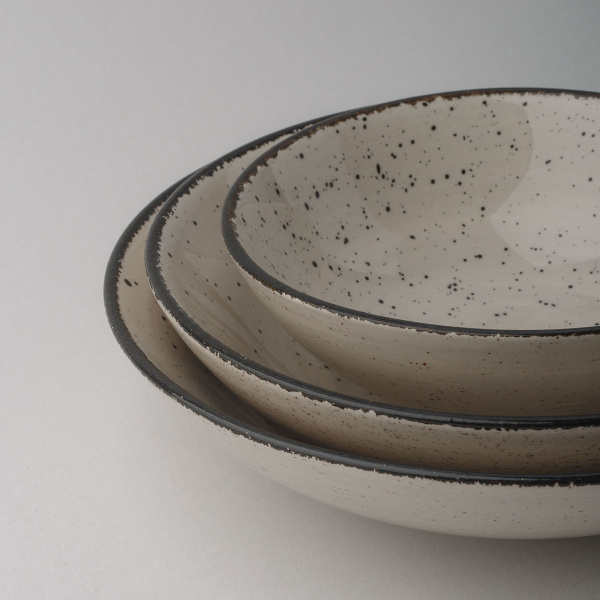 Schale Flowl Atelier grau ø 21,5 cm - Gaya