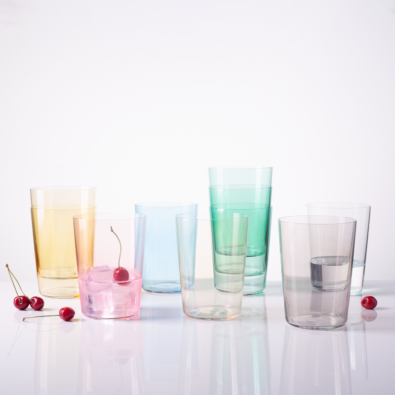 Tumbler-Gläser gelb 515 ml 6er-Set – 21st Century Glas Lunasol META Glass