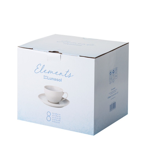 Kaffeeset 8-tlg. – Elements North Organic