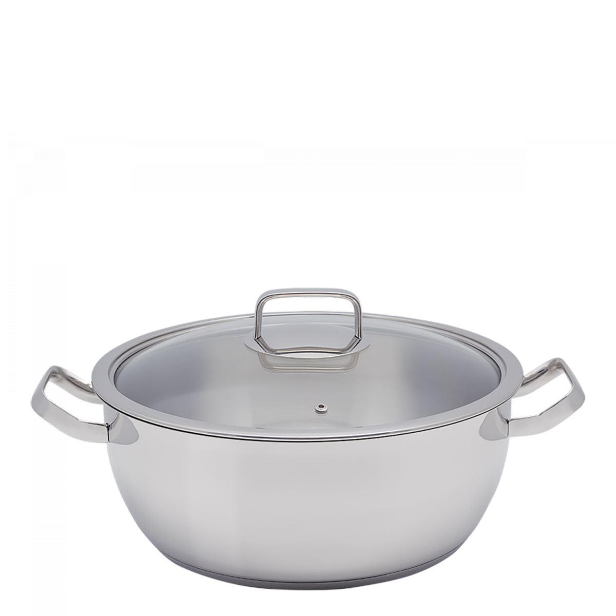 Wok Merkur mit Glasdeckel 9,6 l Master Chef Lunasol
