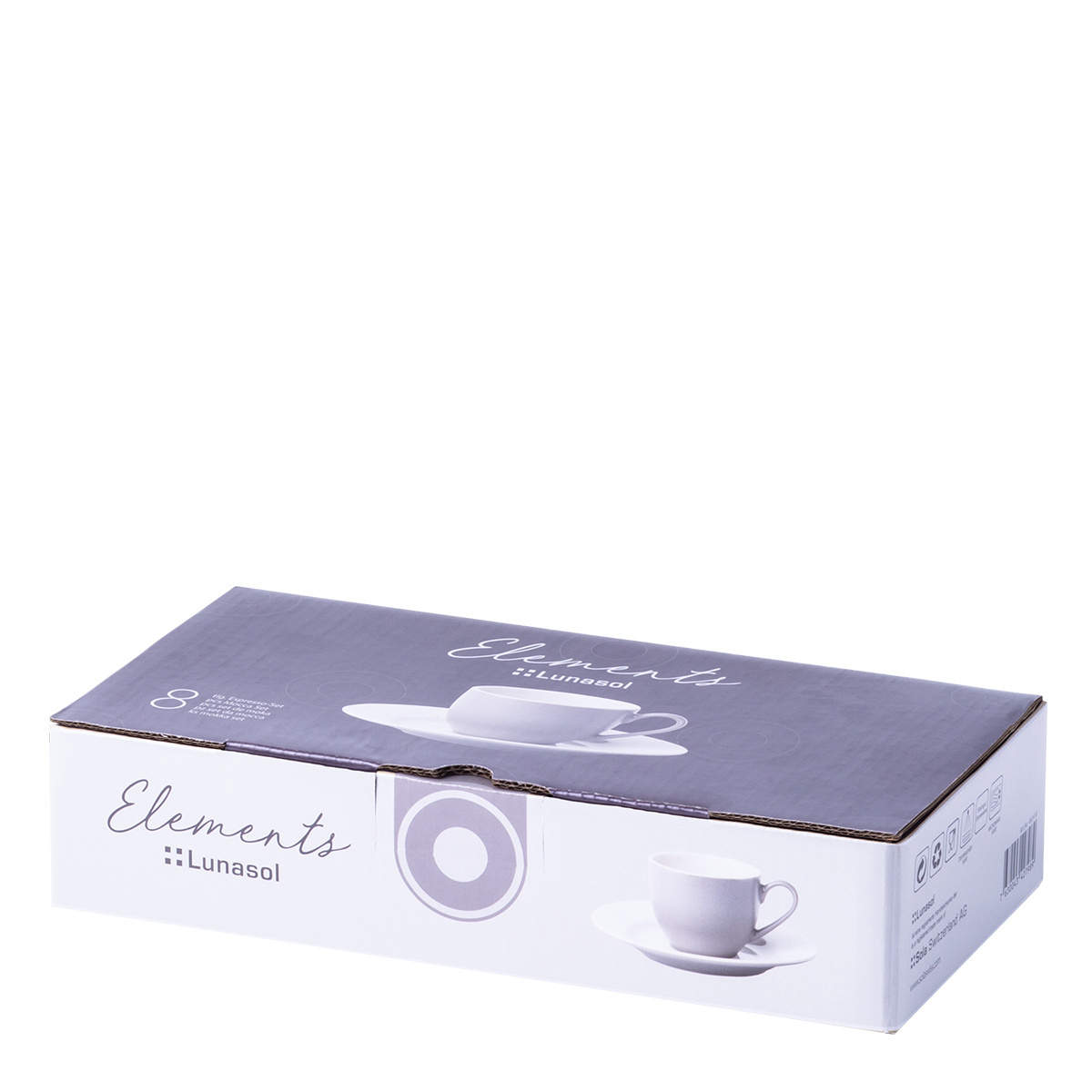 Mokka-Set 8-tlg. 90 ml – Elements West taupe