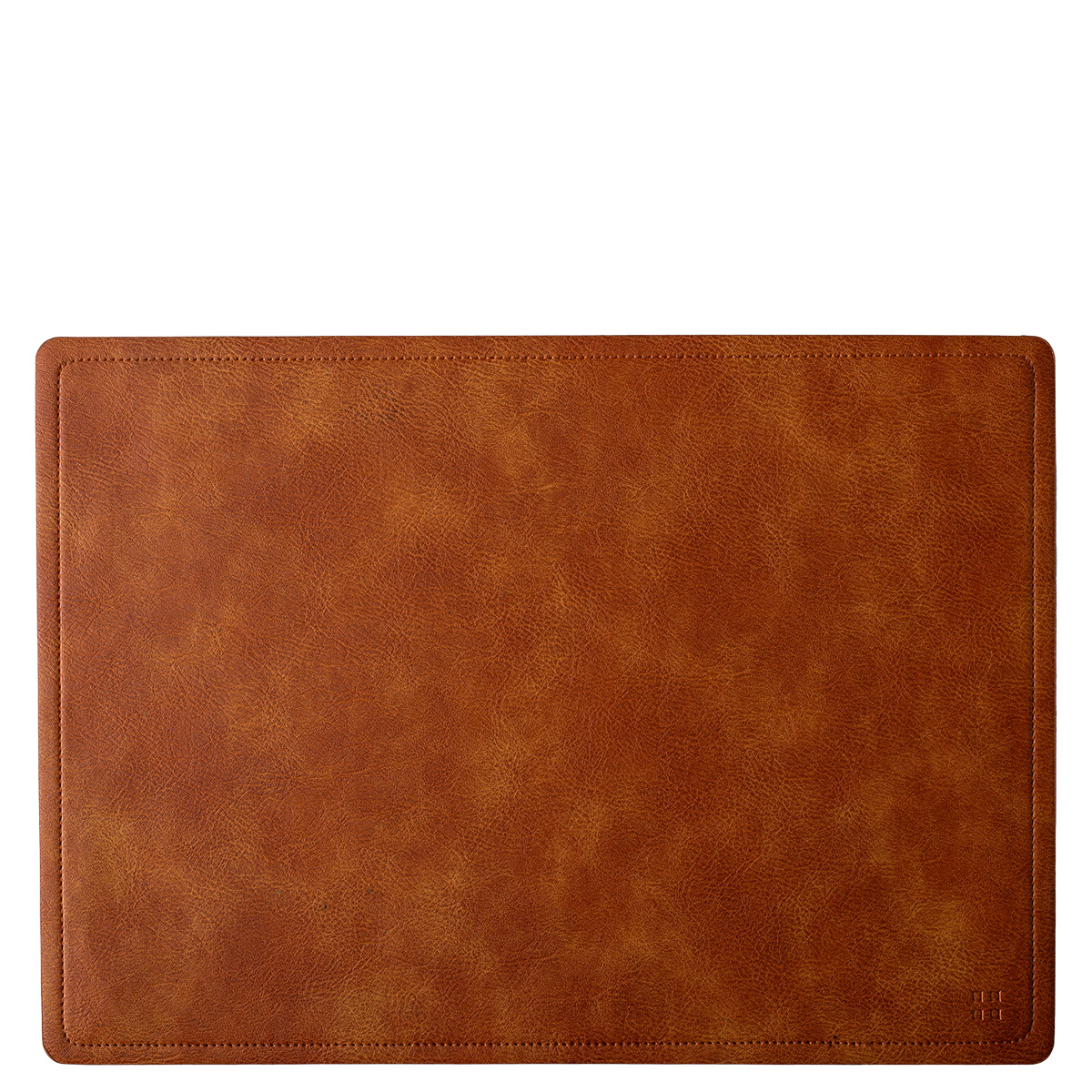 Braune rechteckige Tischmatte PVC – Elements Ambiente