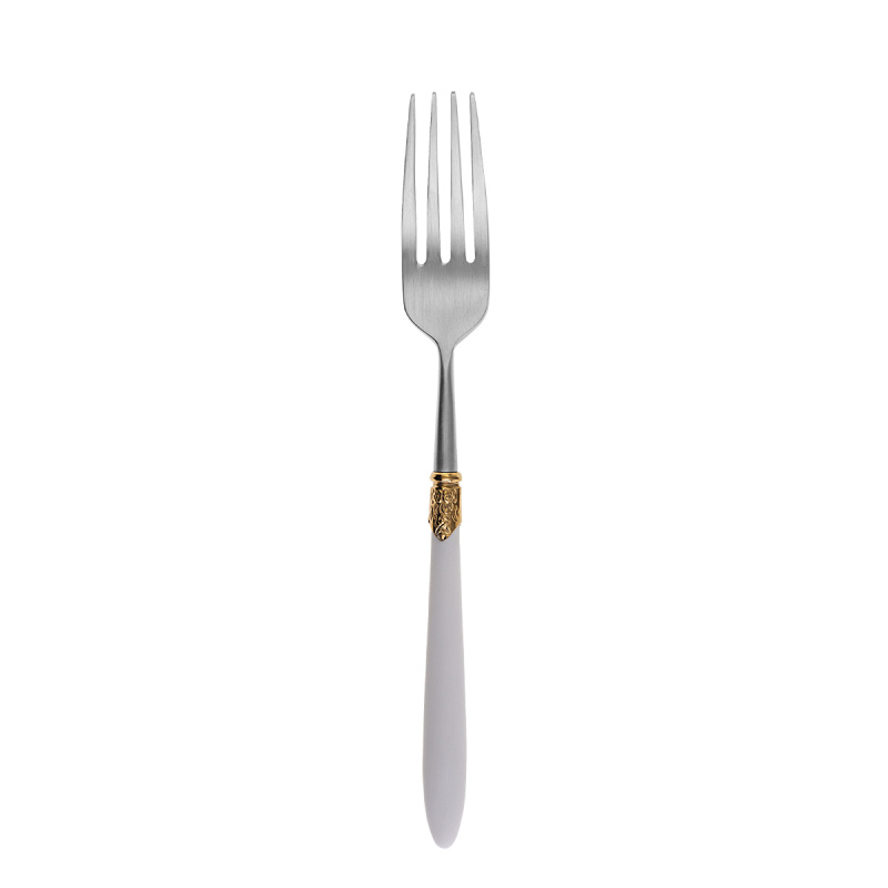 Besteckset 36-tlg. – Gaya Exeter Gold Ring weiss