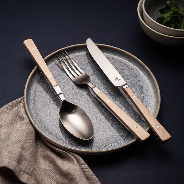 Besteckset 24-tlg. – Image Maple Wood