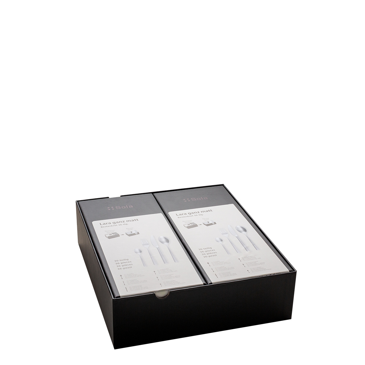 Besteckset 36-tlg. – Lara matt