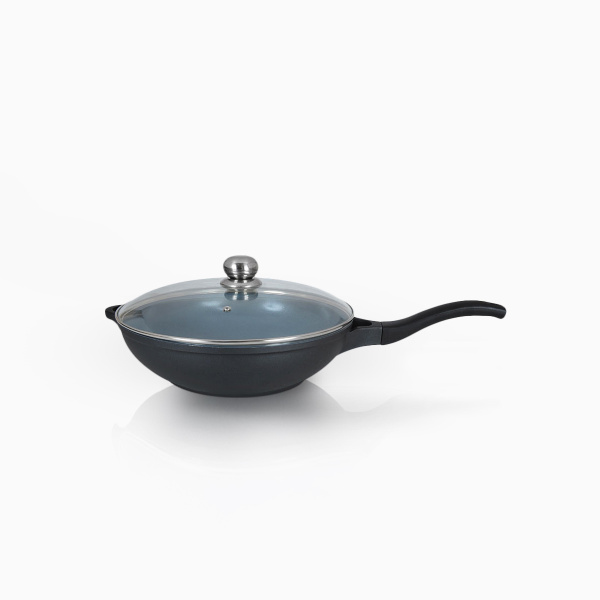 Wok mit Glasdeckel 32 cm - Uranus