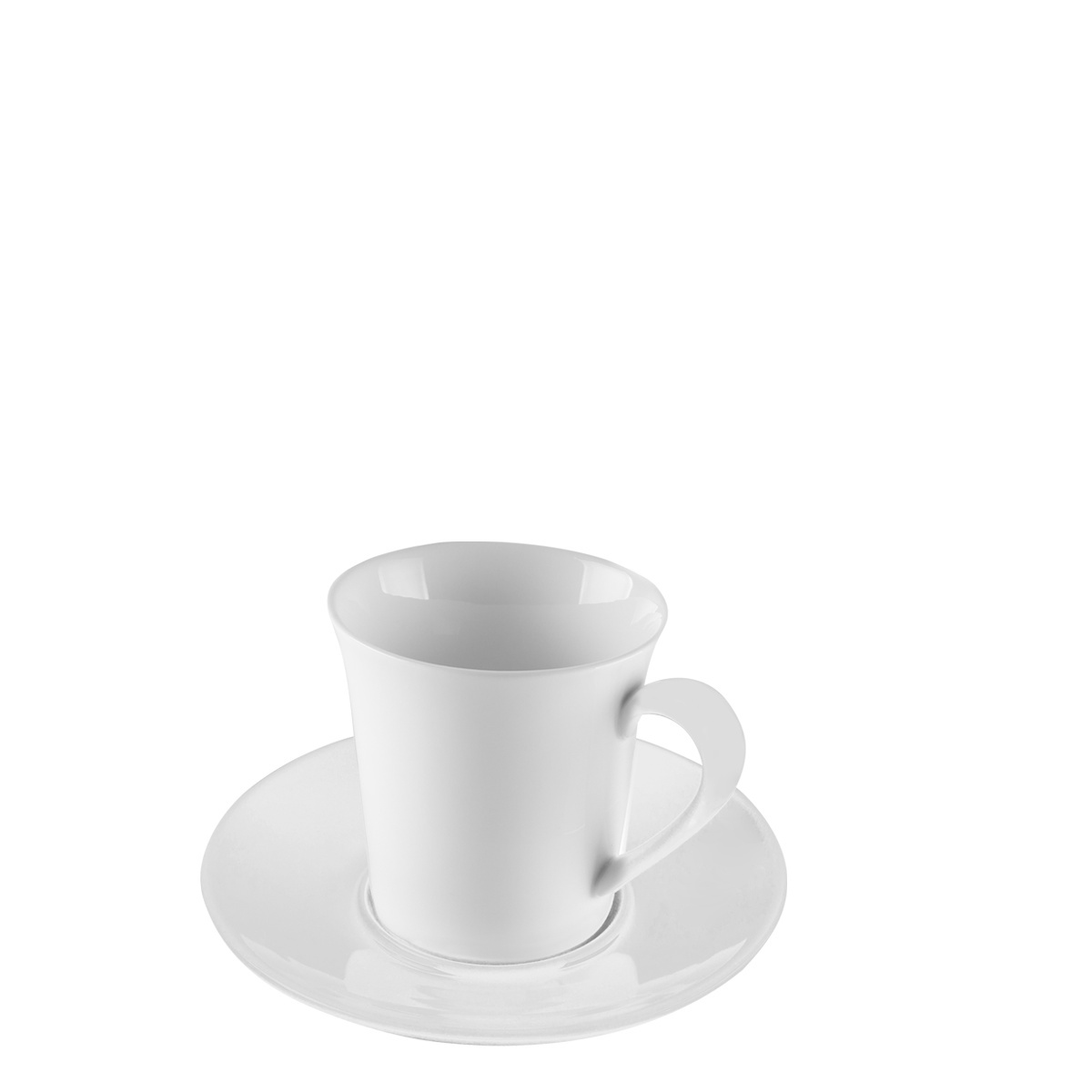 Kaffeebecher mit Henkel konisch - RGB