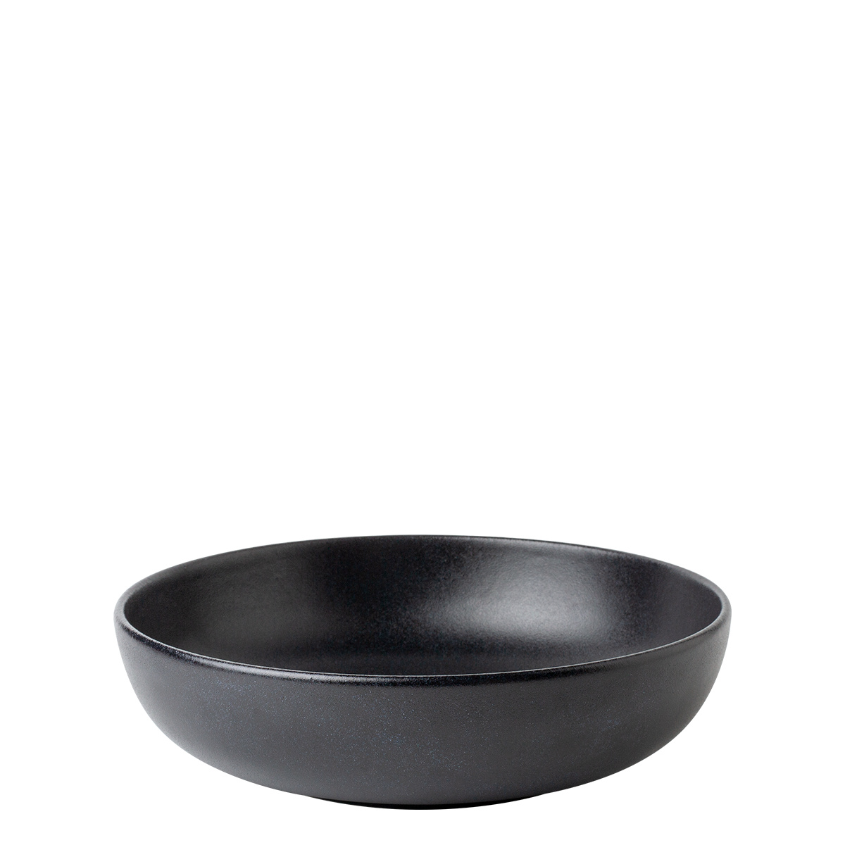 Teller tief U-Coupe 21 cm - Basic black matt