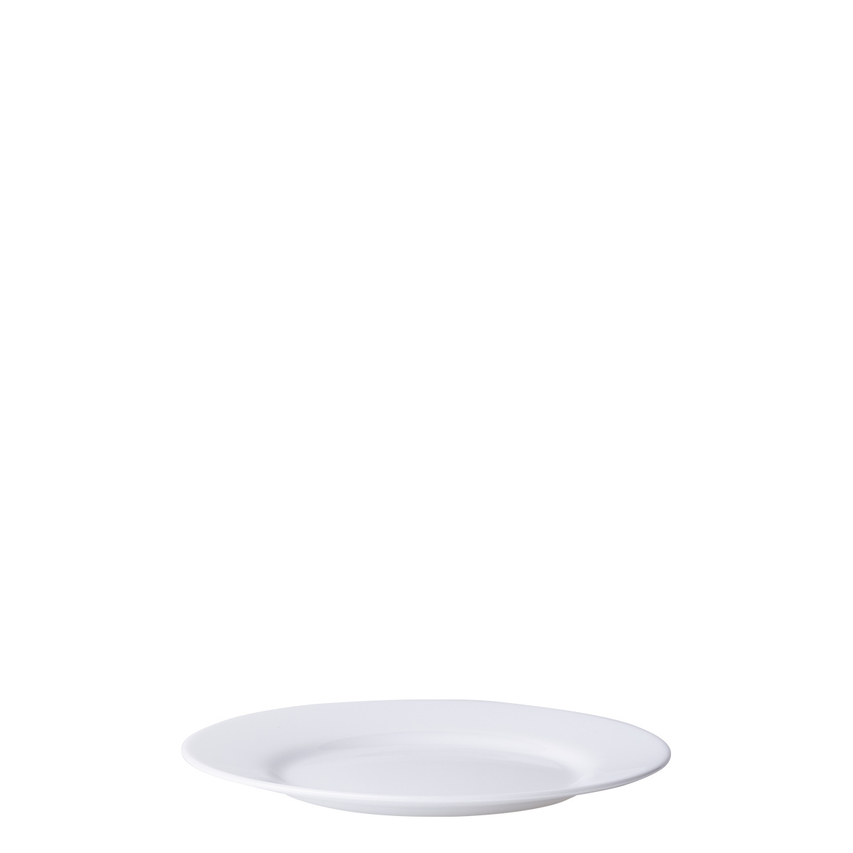 Flacher Teller 19 cm, Opal Glas weiß - Luminarc Everyday