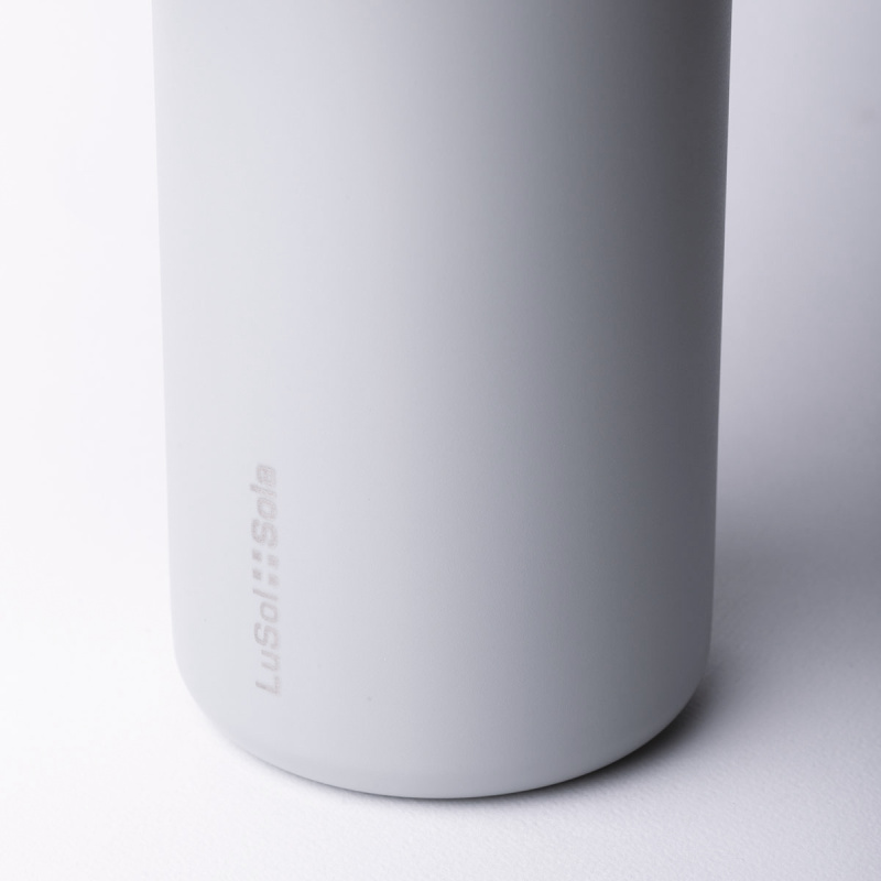 Edelstahlflasche 650 ml rosa matt - to Go