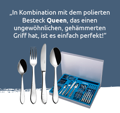 Besteckset 24-tlg. – Hohlheft Queen