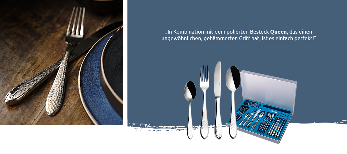 Besteckset 24-tlg. – Hohlheft Queen
